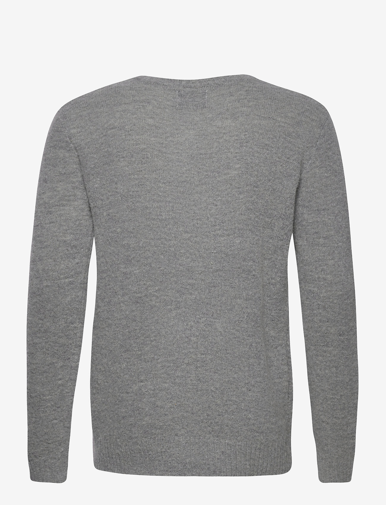 Les Deux - Piece Brushed Knit - light grey melange/black - 1