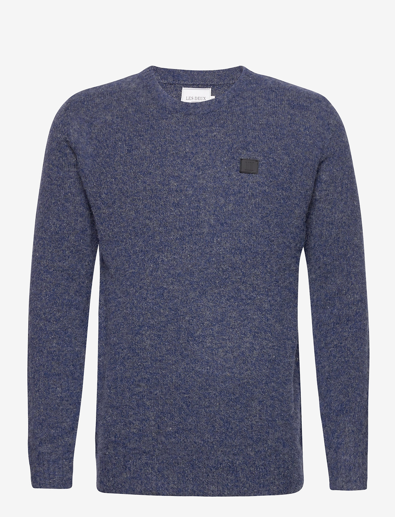 Piece Brushed Knit - ROYAL BLUE MELANGE/BLACK