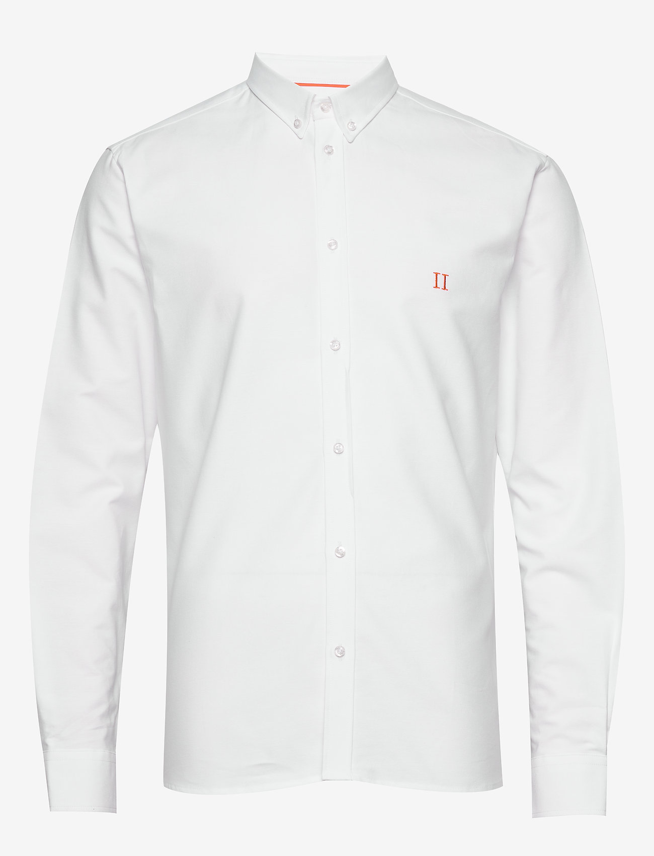 Les Deux - Oliver Oxford Shirt - pohjoismainen tyyli - white - 0