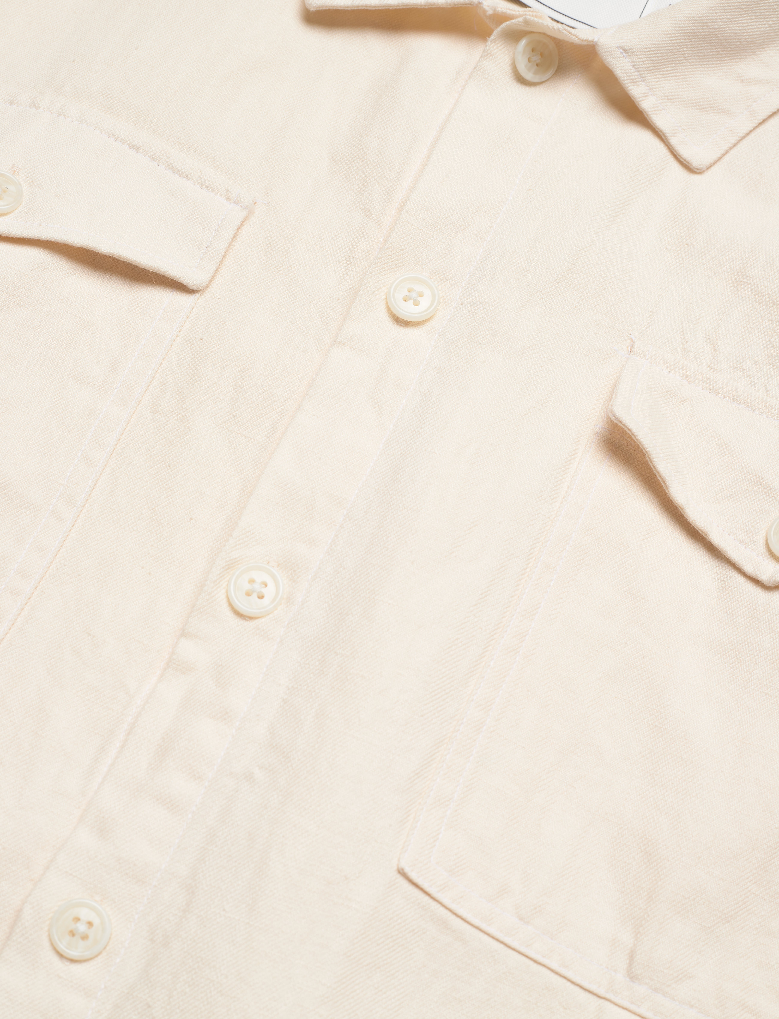 Les Deux - Liam Twill Shirt - off white - 3