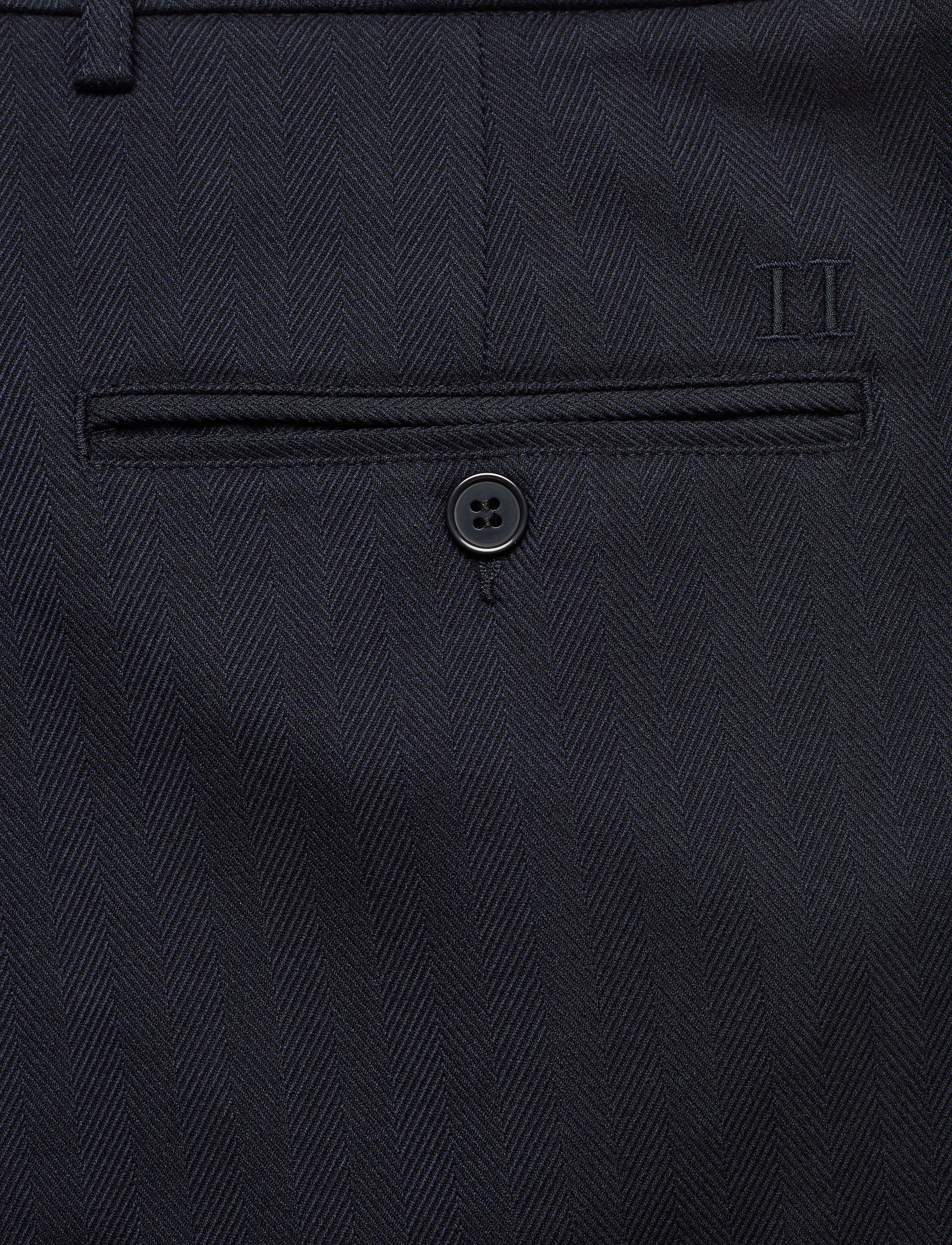 Les Deux - Malus Suit Pants - dark navy - 4