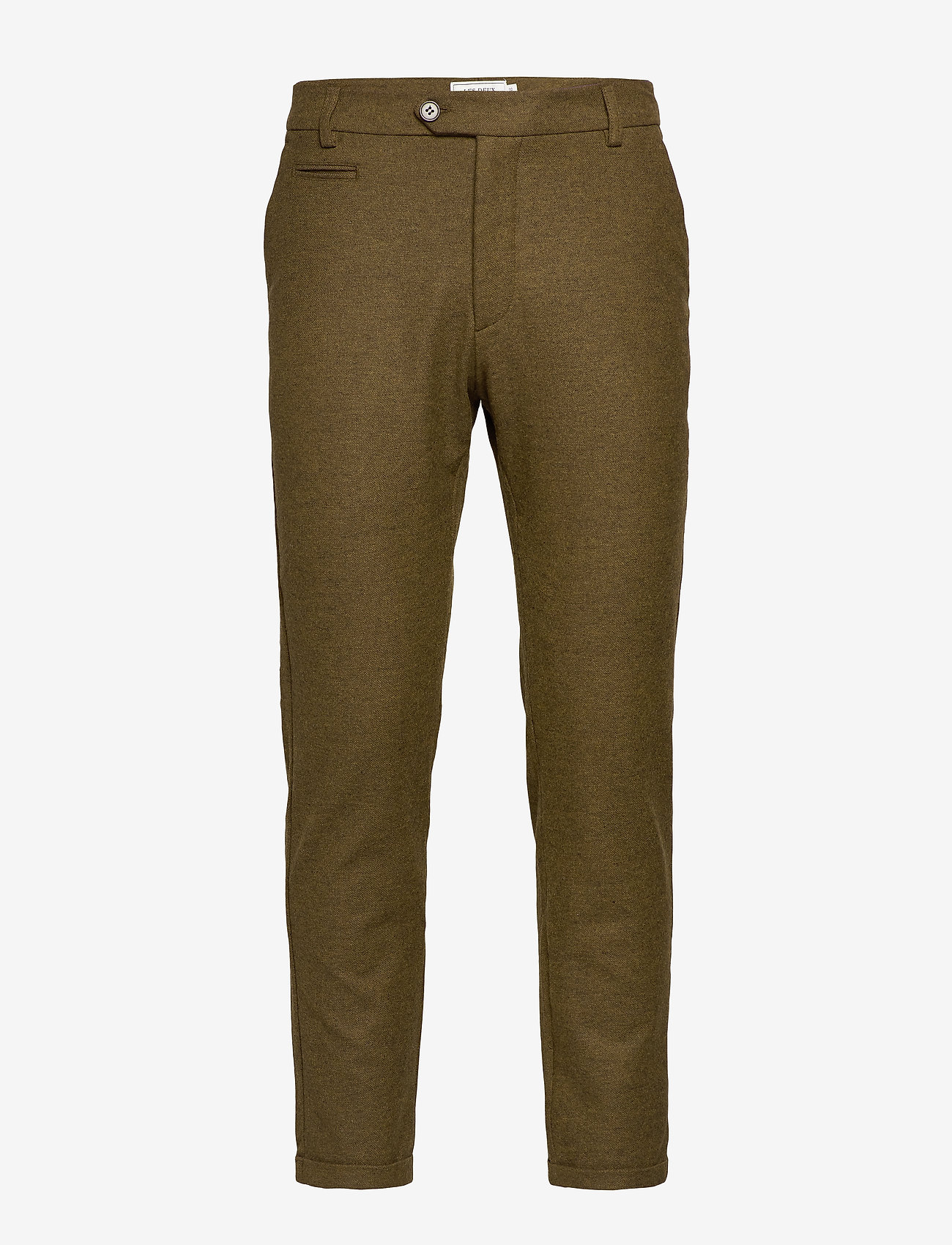 Como Wool Pants - DARK OLIVE GREEN