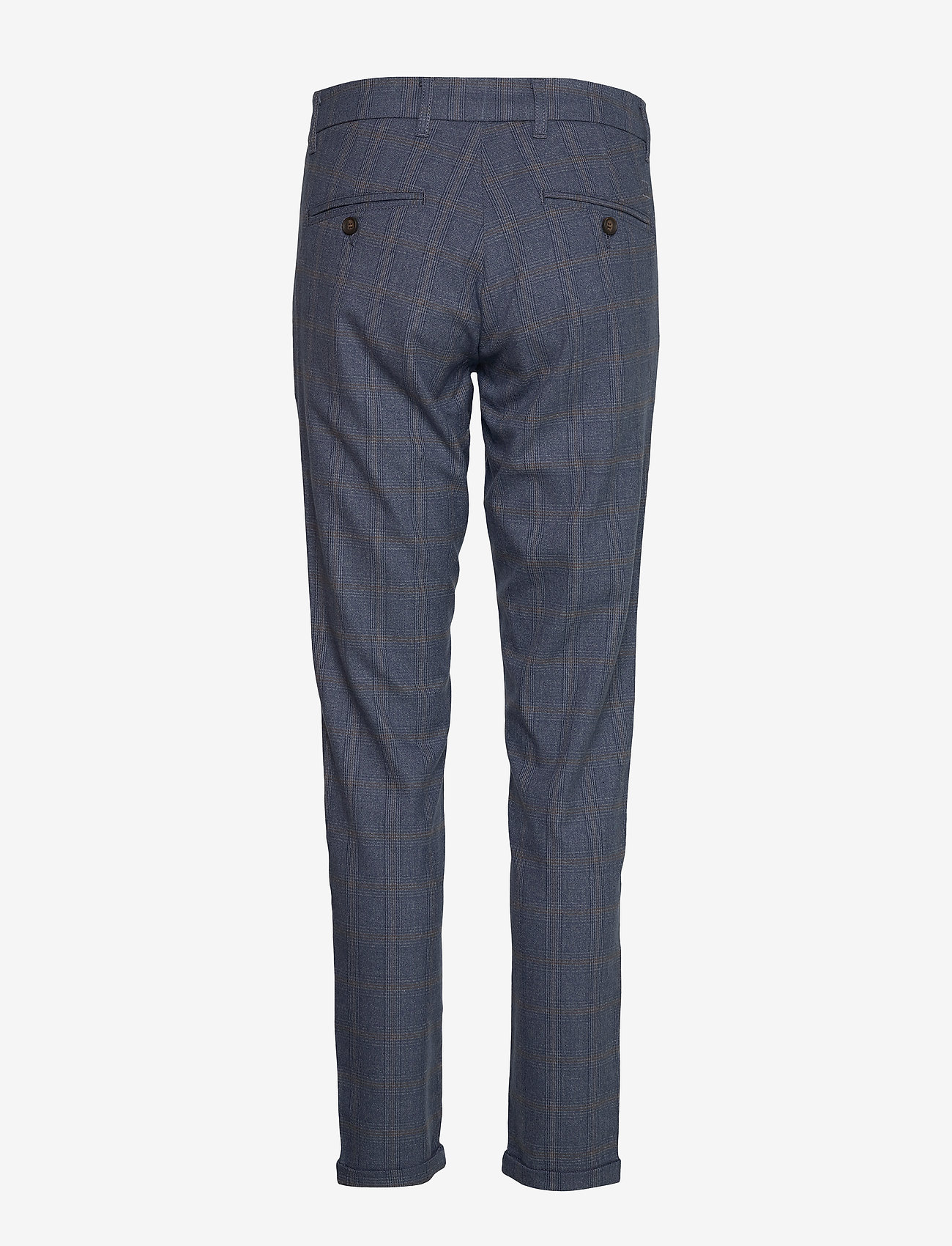 Les Deux - Como Multi Check Suit Pants - provincial blue - 1