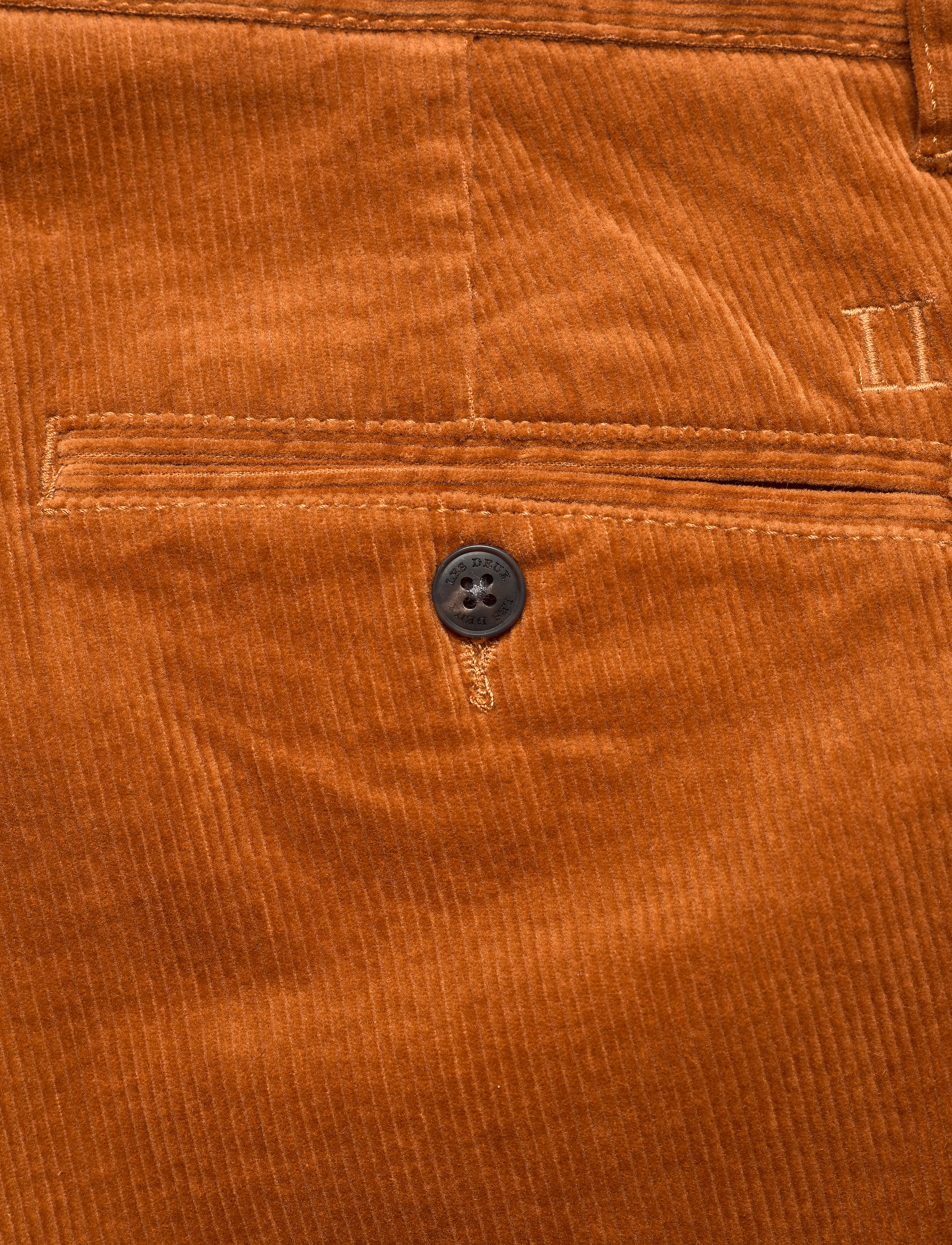 Les Deux - Como Corduroy Pants - rusty brown - 4