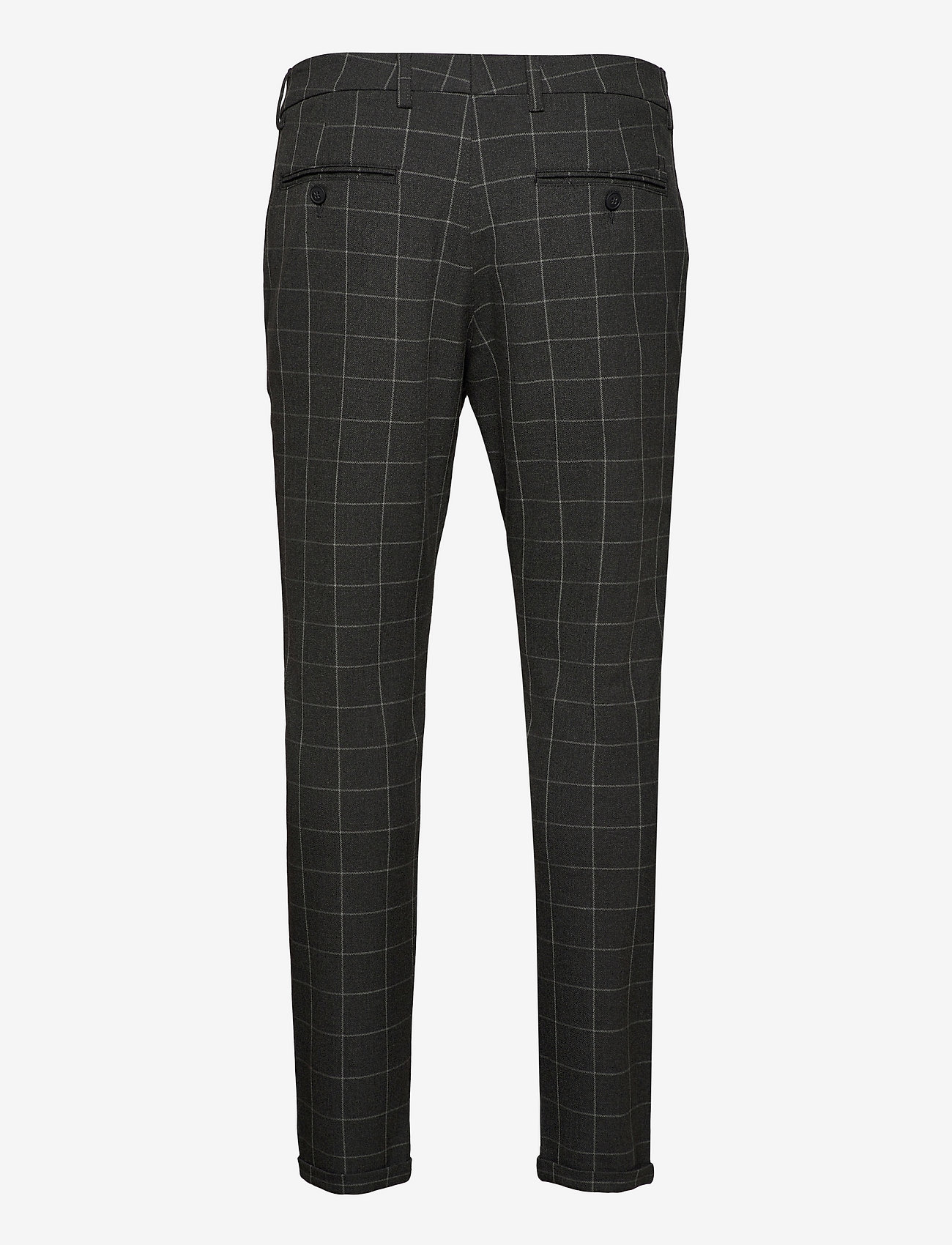 Les Deux - Como Check Suit Pants - antrazit/light grey melange - 1