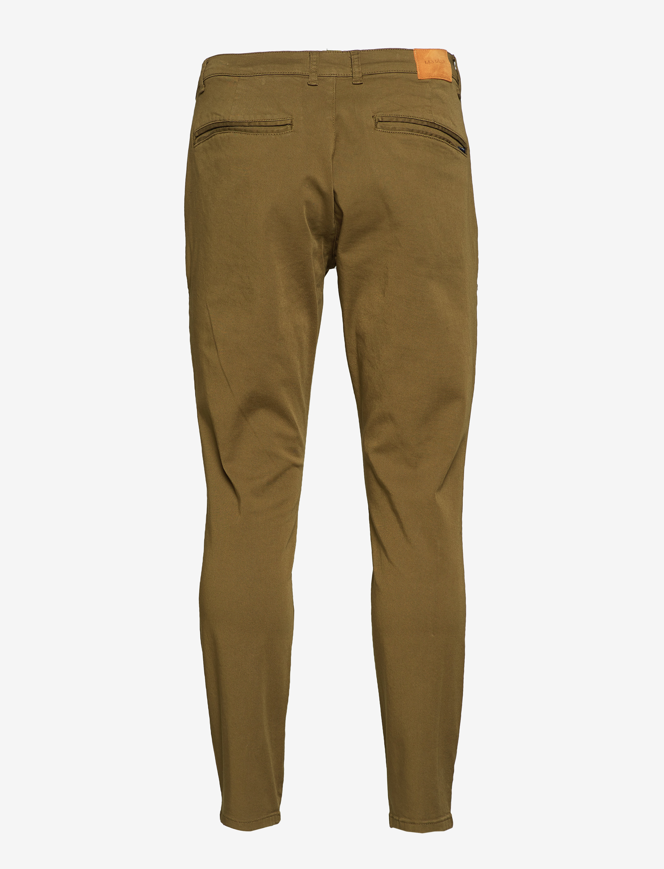 Les Deux - Orta Chino Pants - dark olive green - 1