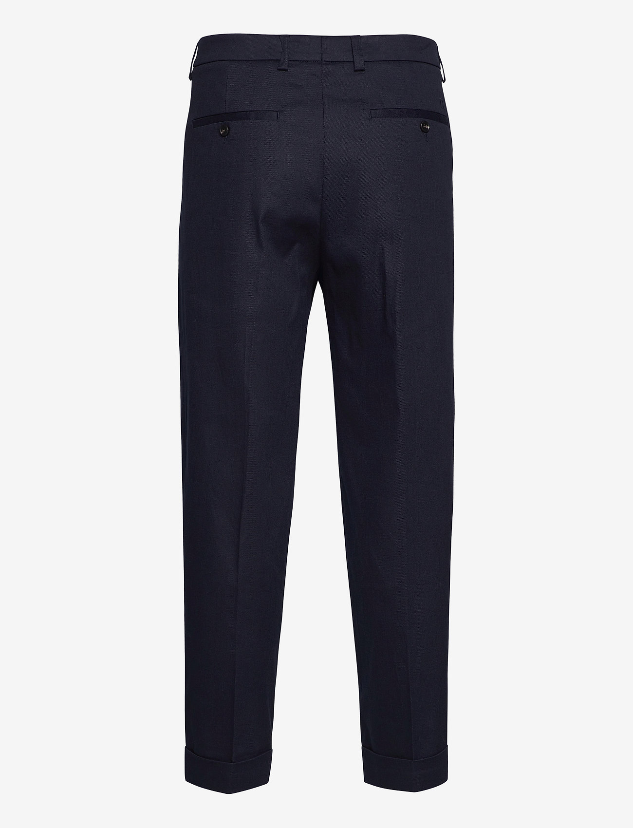 Les Deux - Preston Dobby Pants - dark navy - 1