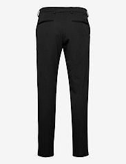 Les Deux - Como Reg Suit Pants - jakkesætsbukser - black - 1