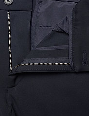 Les Deux - Como Reg Suit Pants - jakkesætsbukser - dark navy - 3