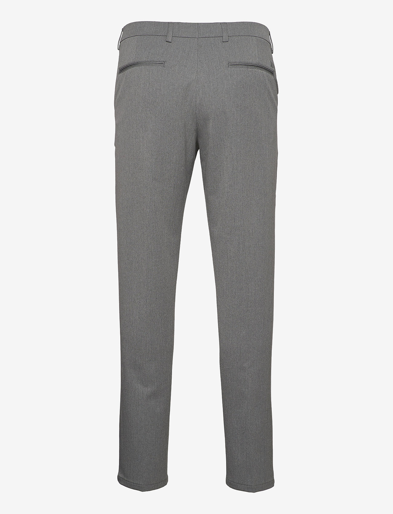 Les Deux - Como Reg Suit Pants - kostymbyxor - grey melange - 1
