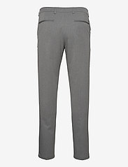 Les Deux - Como Reg Suit Pants - kostymbyxor - grey melange - 1