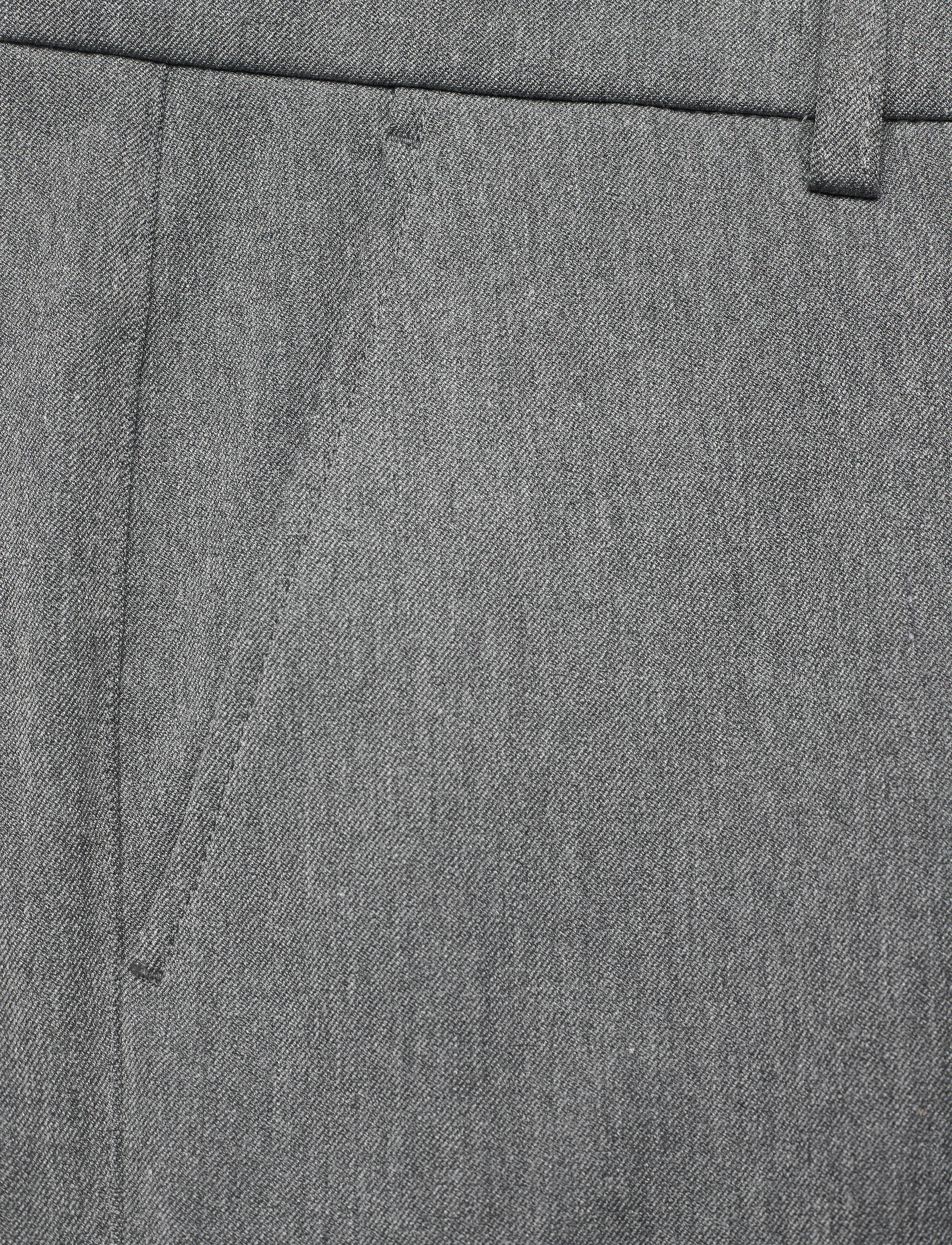 Les Deux - Como Reg Suit Pants - grey melange - 2