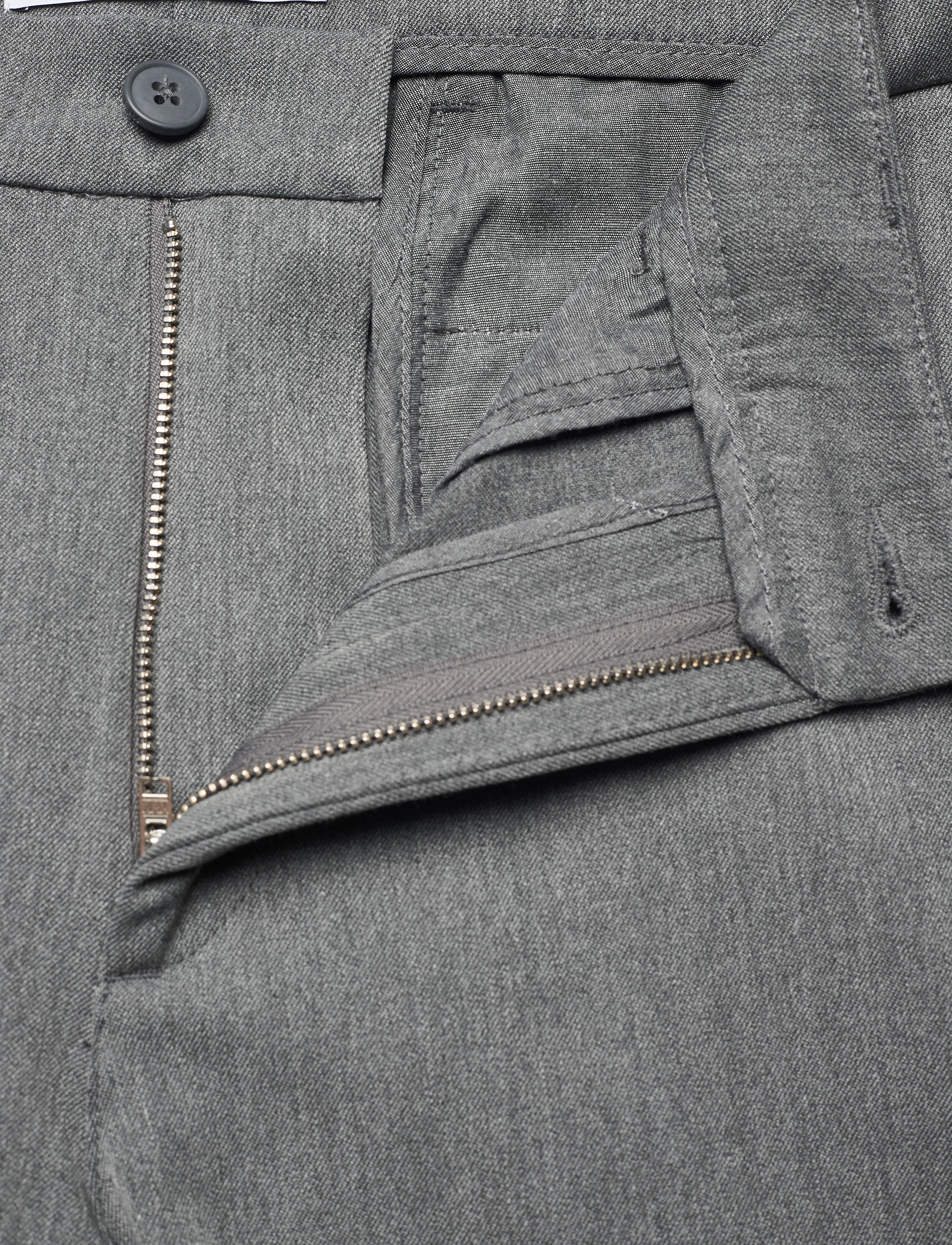 Les Deux - Como Reg Suit Pants - grey melange - 3