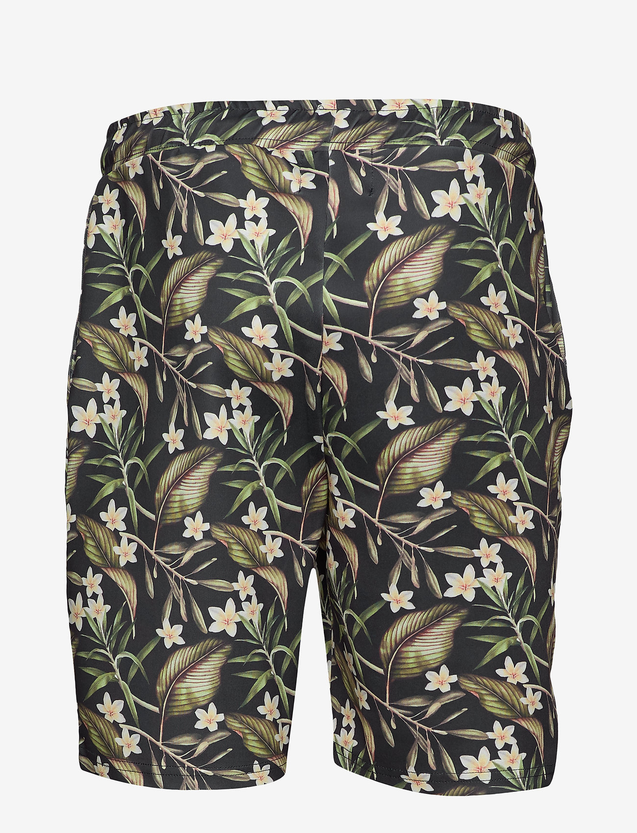 Les Deux - Ballier Fleur-De-Lis Track Shorts - dark navy/off white - 1