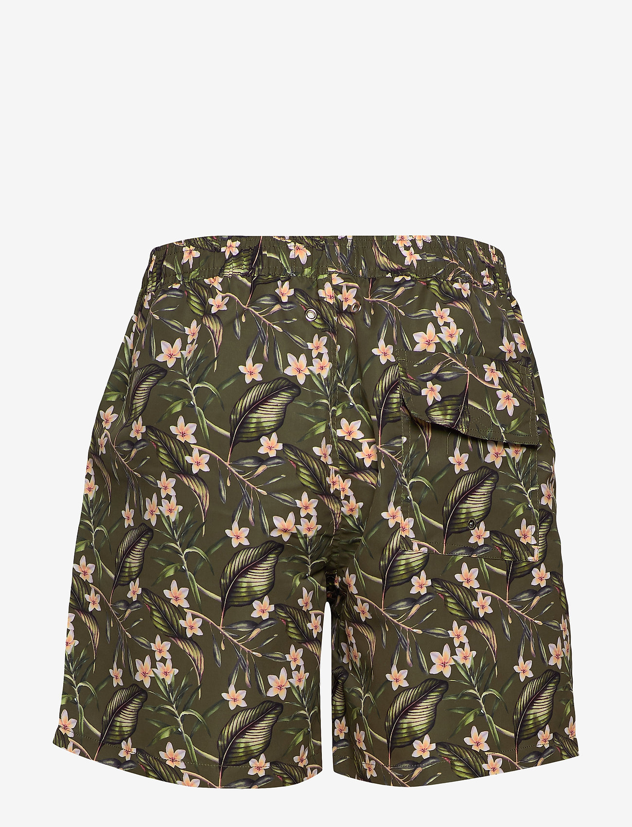 Les Deux - Latif Swimshorts - dark green - 1