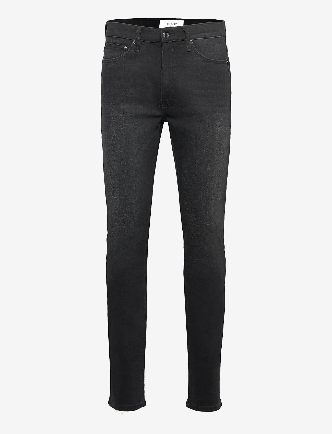 Les Deux - Reed Slim Fit Jeans - efterårstøj - black denim - 0