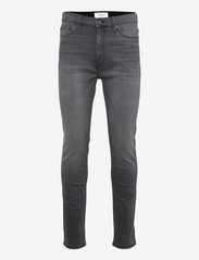 Les Deux - Reed Slim Fit Jeans - slim jeans - black washed denim - 0