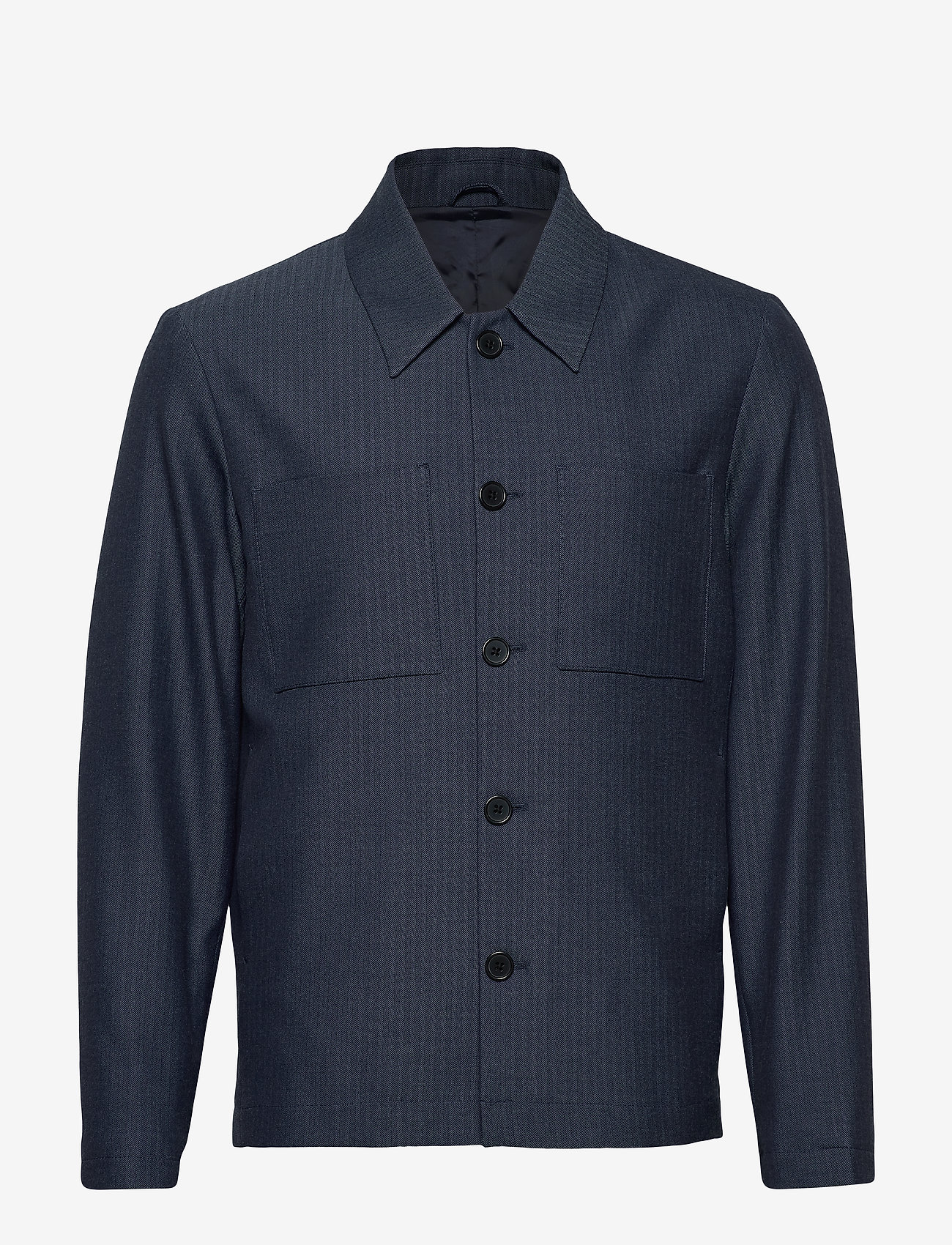 Marseille Herringbone Jacket - DARK NAVY