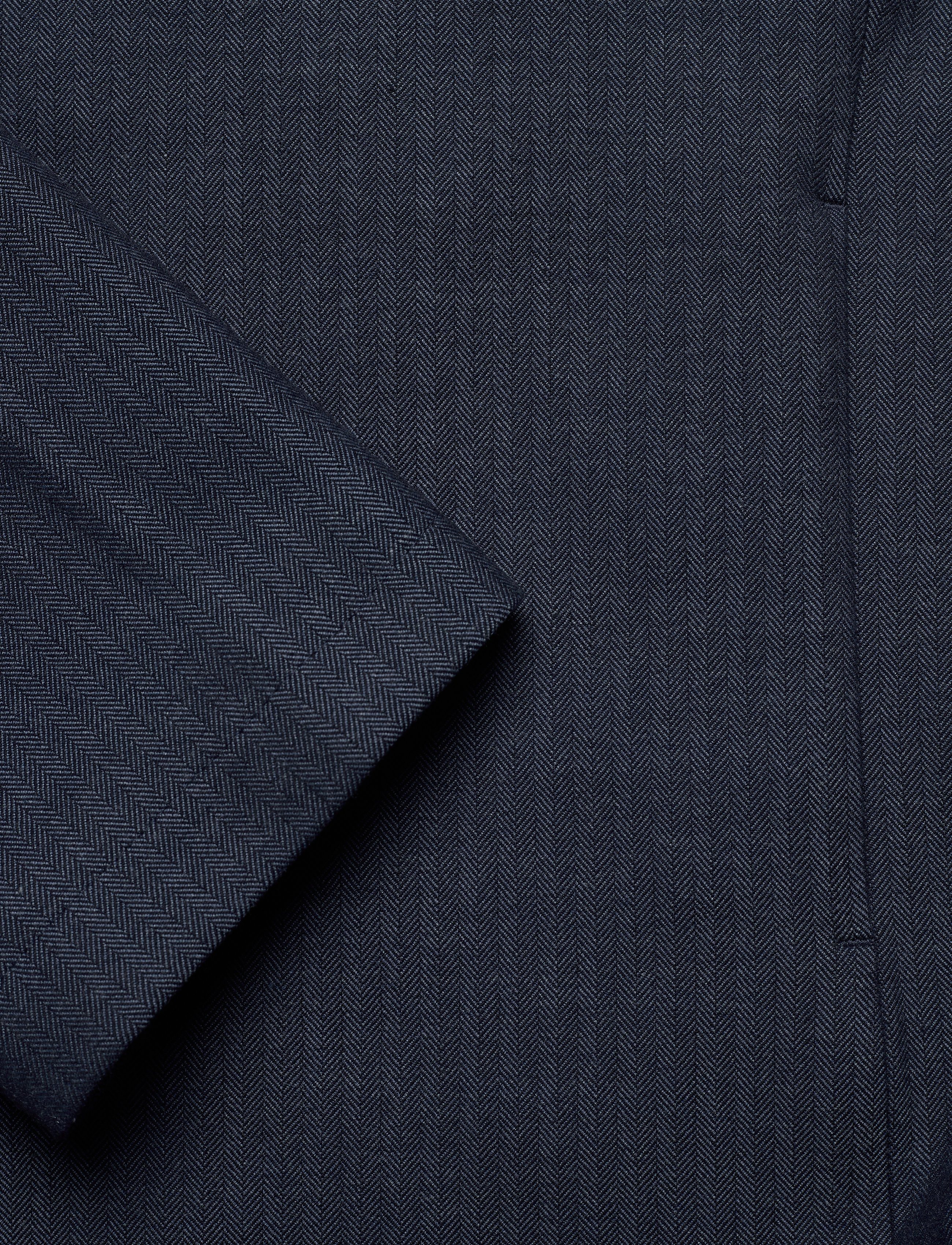 Les Deux - Marseille Herringbone Jacket - dark navy - 3