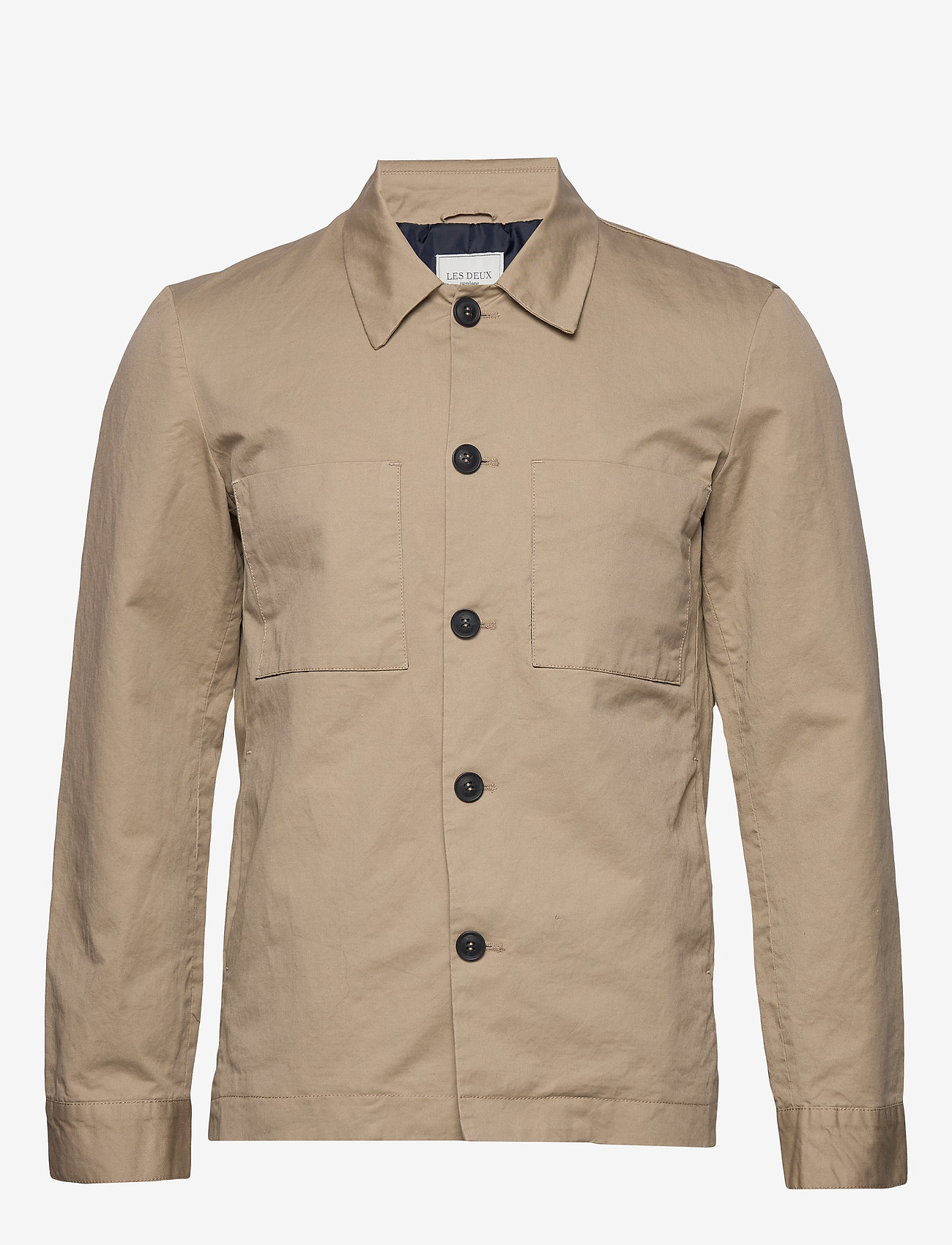 Marseille Linen Jacket - GREY SAND