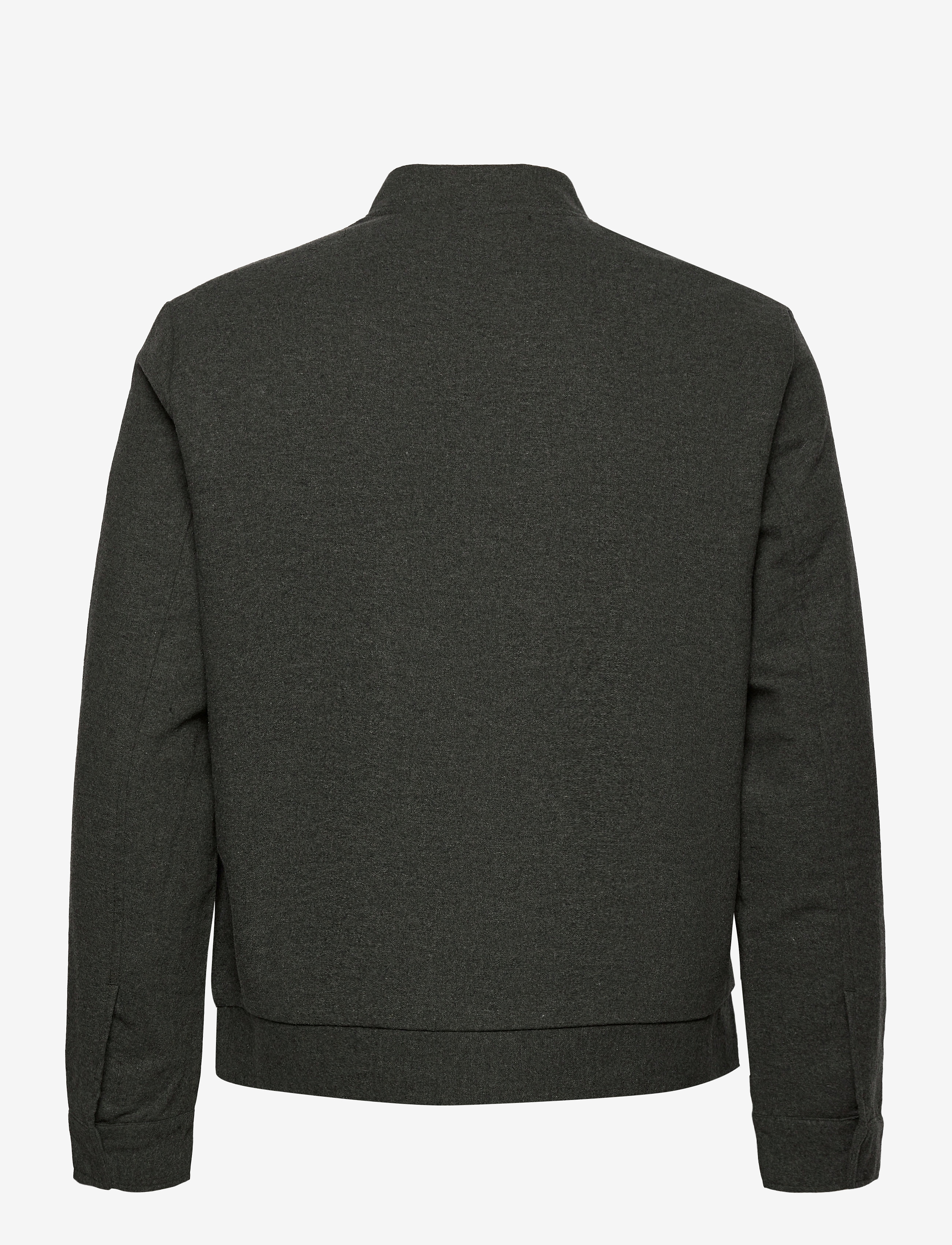 Les Deux - Marshall Wool Bomber Jacket - deep forrest - 1