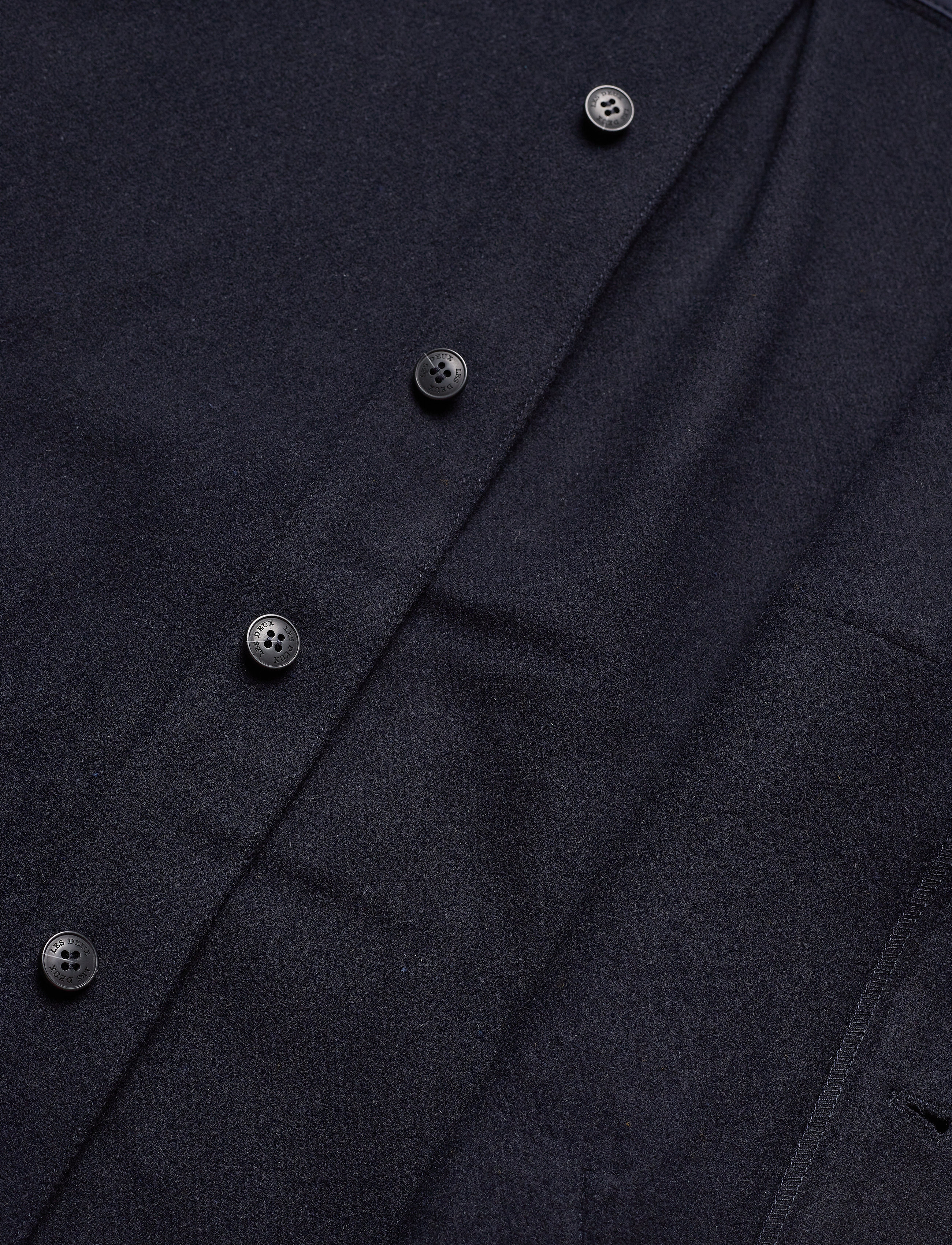 Les Deux - Jason Wool Hybrid - dark navy - 4