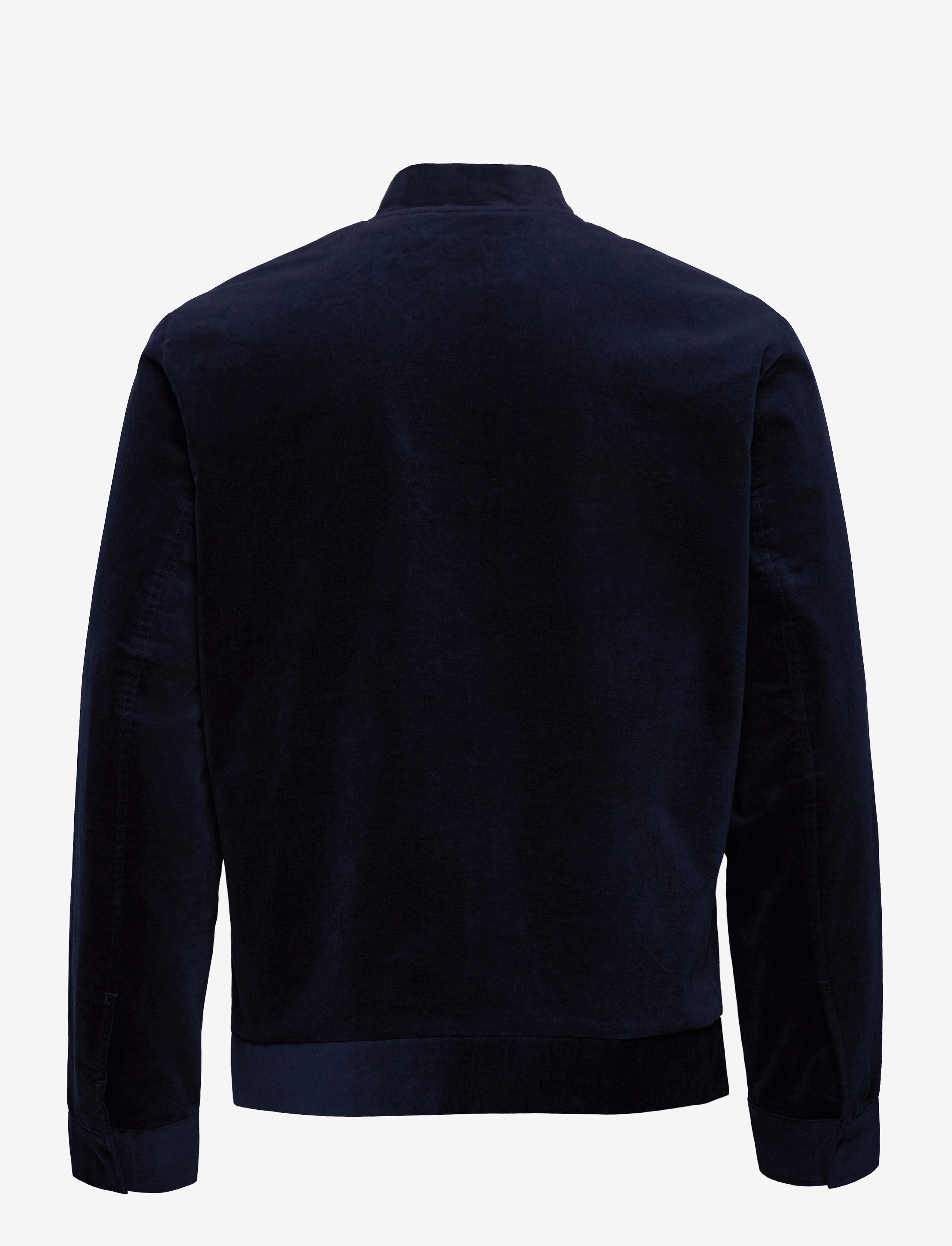 Les Deux - Humphrey Velvet Bomber Jacket - dark navy - 1