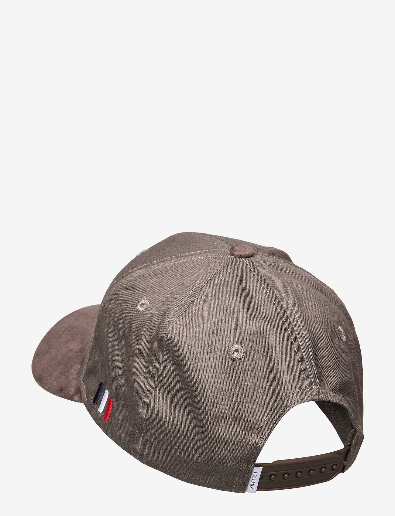 Les Deux - Baseball Cap Suede II - raven/ash rose - 1