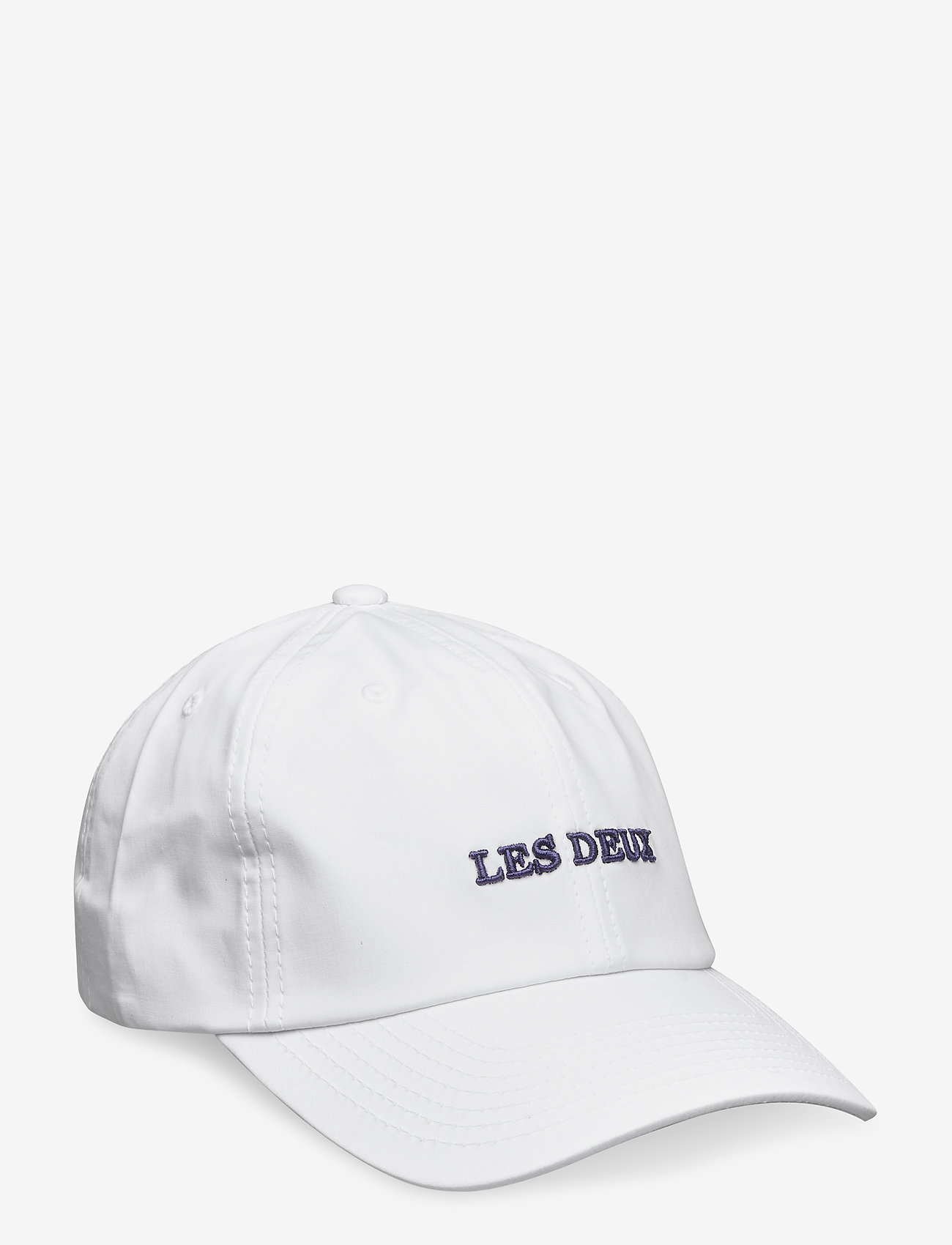 Les Deux - Toulouse Poplin Dad Cap - white/dark navy - 0