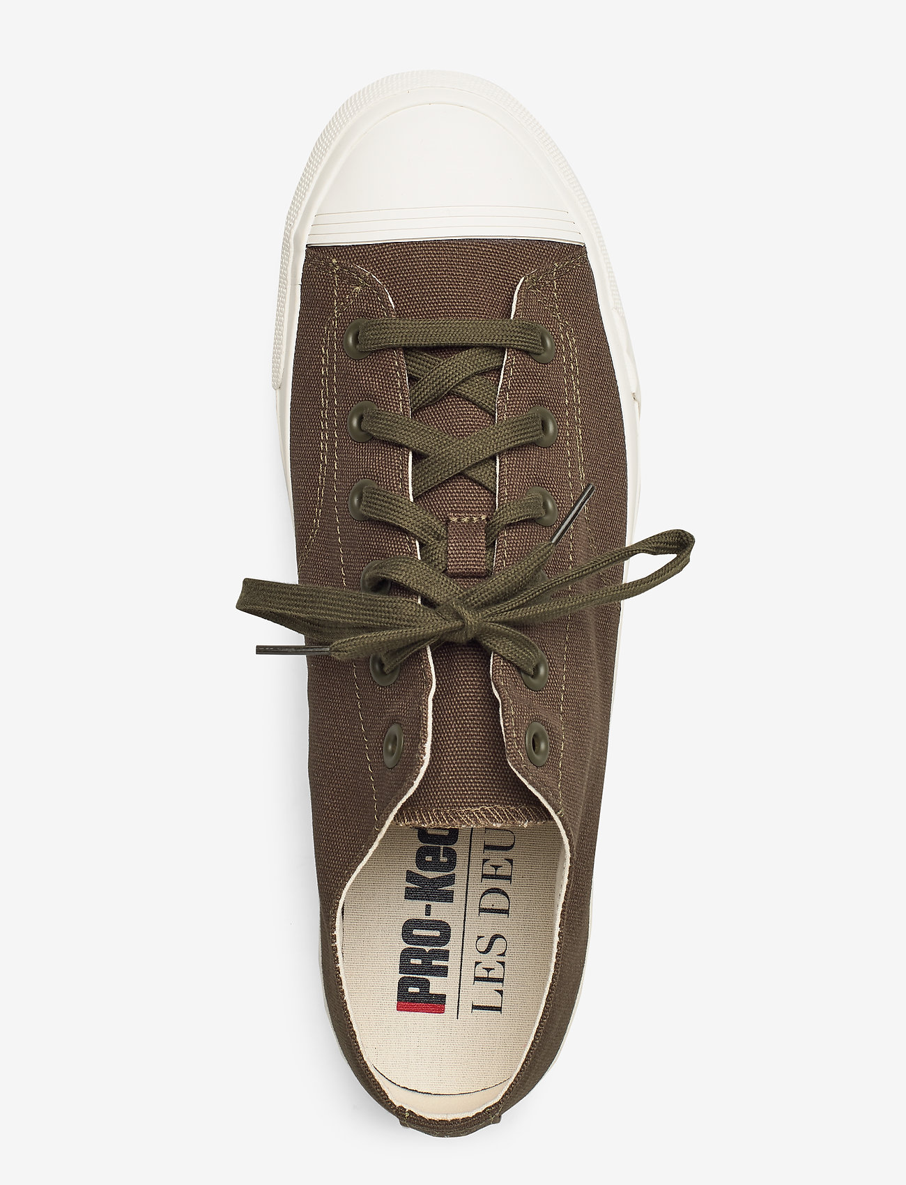 Les Deux - Pro Keds x Les Deux Canvas - dark green/off white - 3
