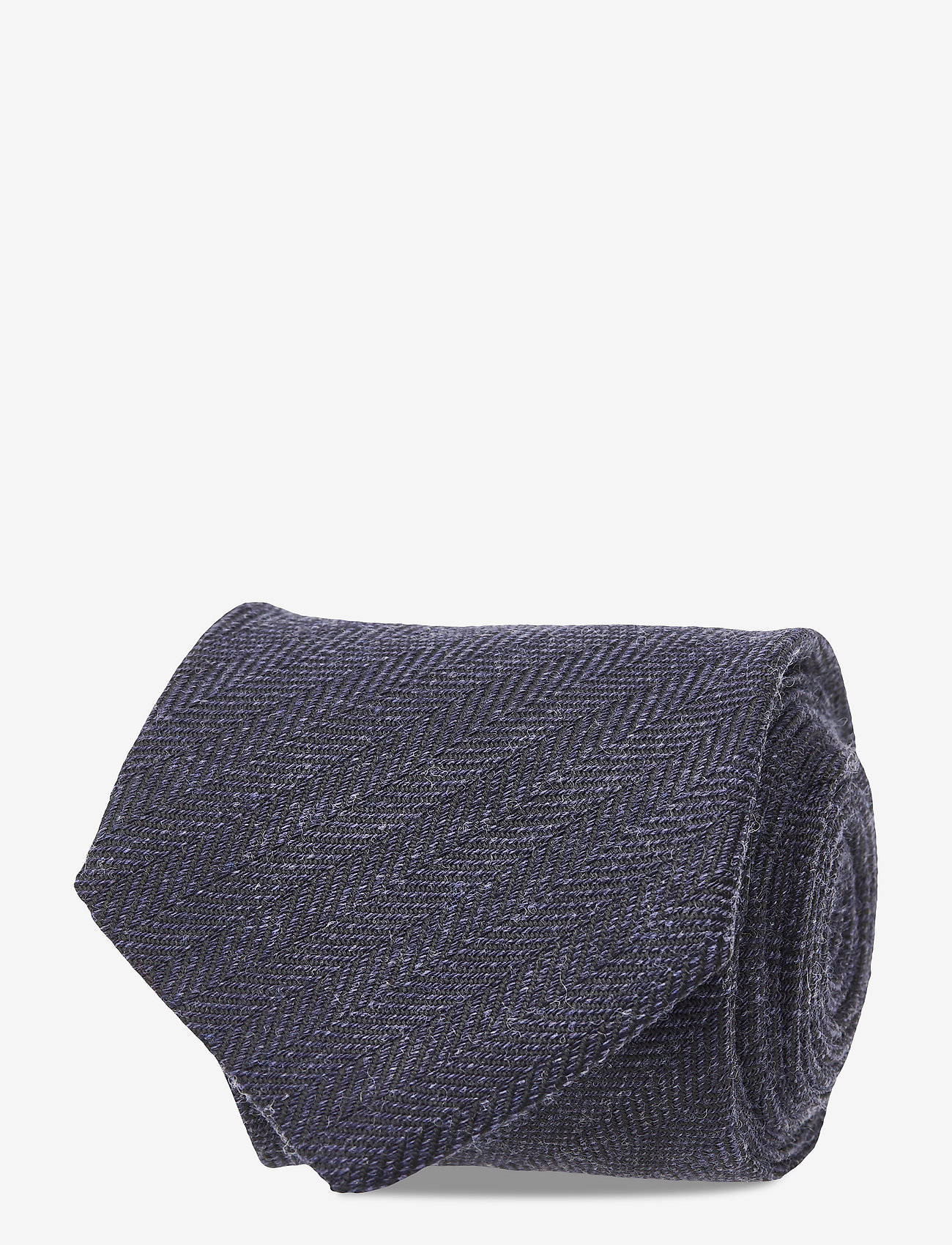 Les Deux - Stanton Herringbone Tie - dark navy - 0