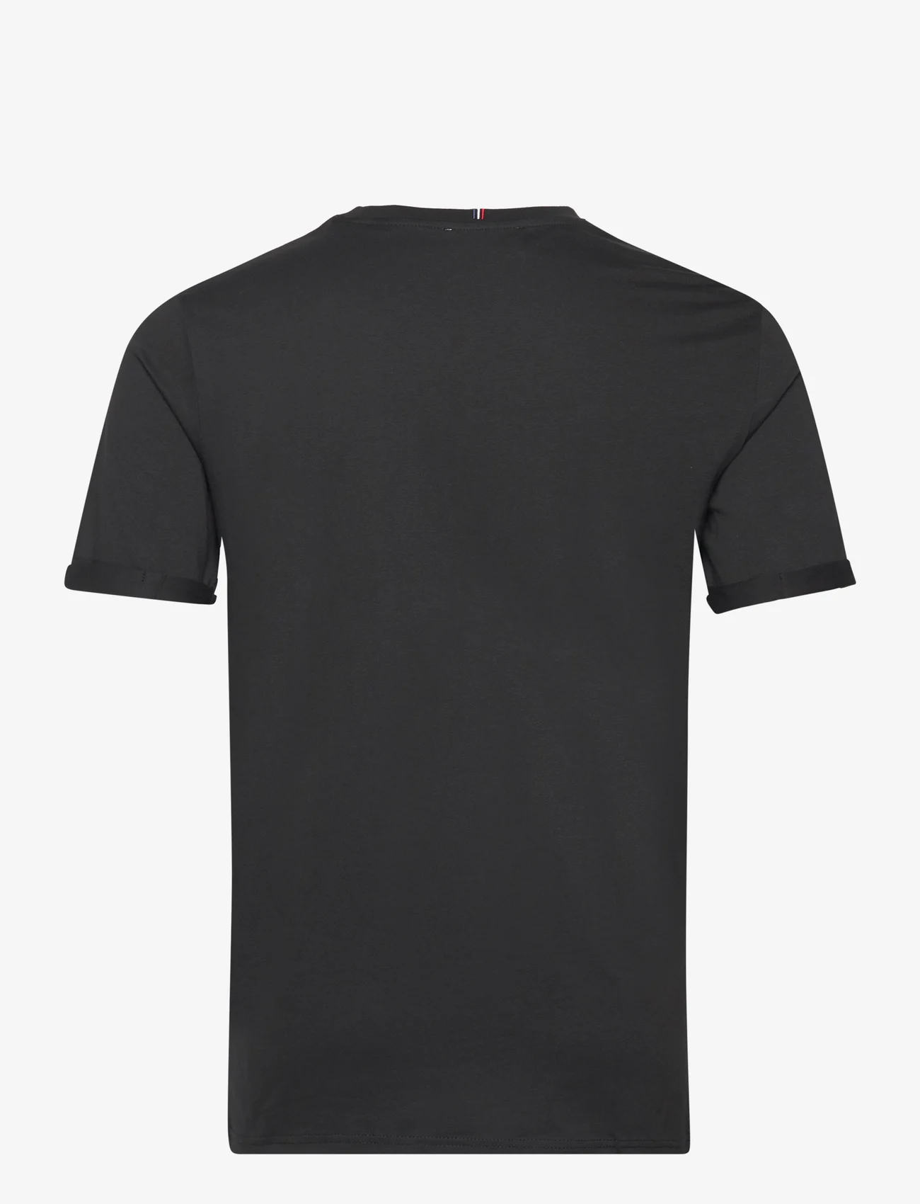 Les Deux - Piece T-Shirt - nordisk stil - black/petrol-white - 1