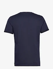 Les Deux - Piece T-Shirt - basic t-shirts - dark navy/mint-charcoal - 1