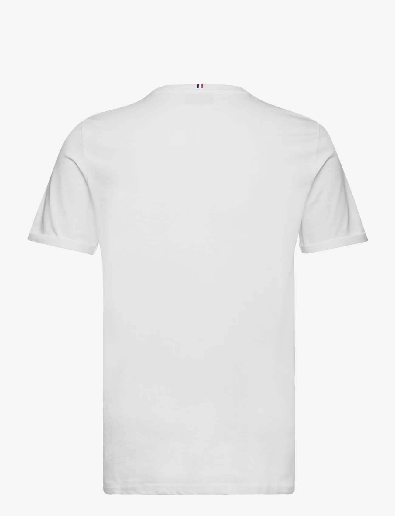 Les Deux - Piece T-Shirt - basic t-shirts - white/charcoal-mint - 1