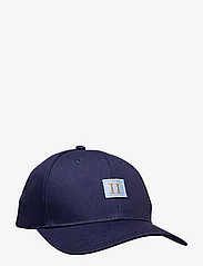 Les Deux - Piece Baseball Cap SMU - caps - dark navy/mint-charcoal - 0