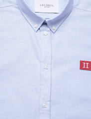 Les Deux - Piece Shirt - basic overhemden - light blue/rust red-white - 2
