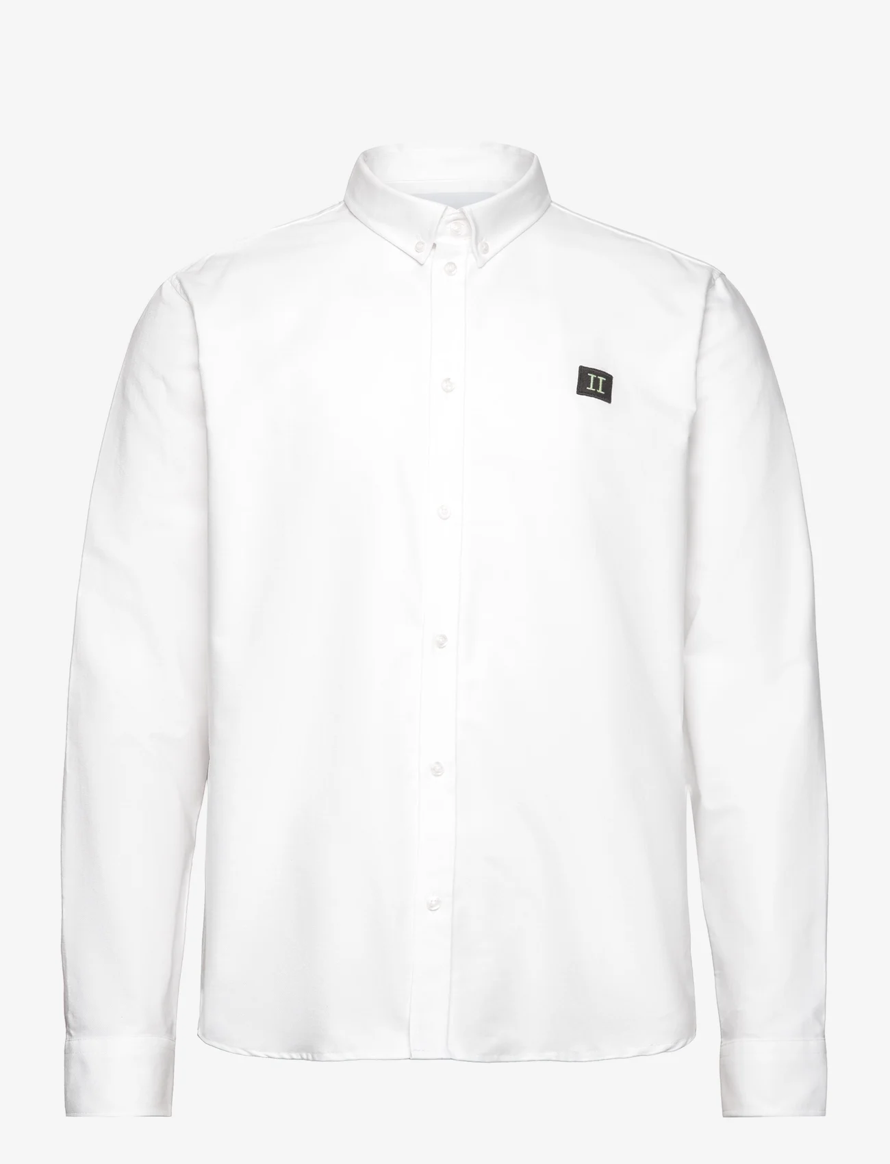 Les Deux - Piece Shirt - peruskauluspaidat - white/charcoal-mint - 0