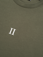 Les Deux - Mini Encore T-Shirt - tavalised t-särgid - olive night/white - 2