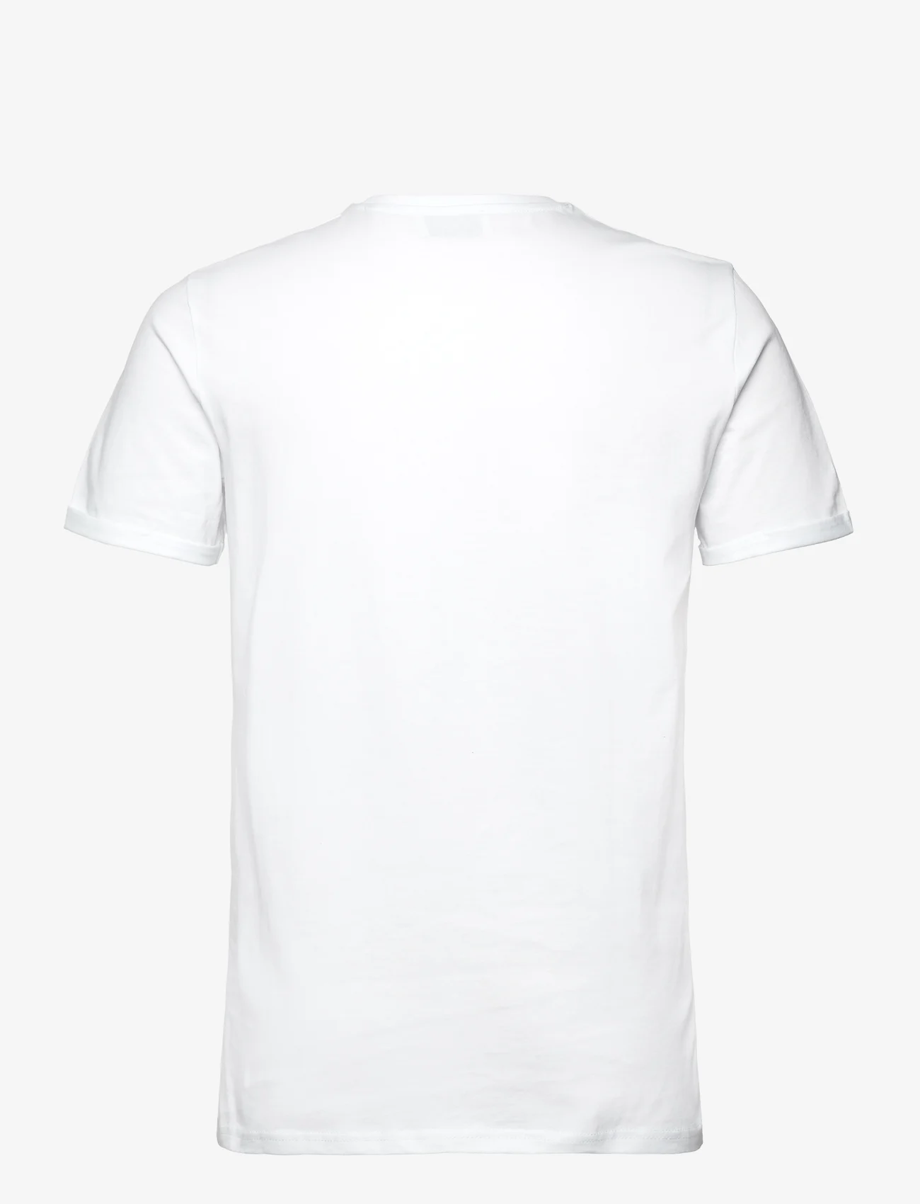 Les Deux - Les Deux T-Shirt - lyhythihaiset - white/walut - 1