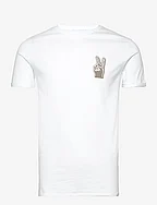 Harmony T-Shirt - WHITE/WALUT
