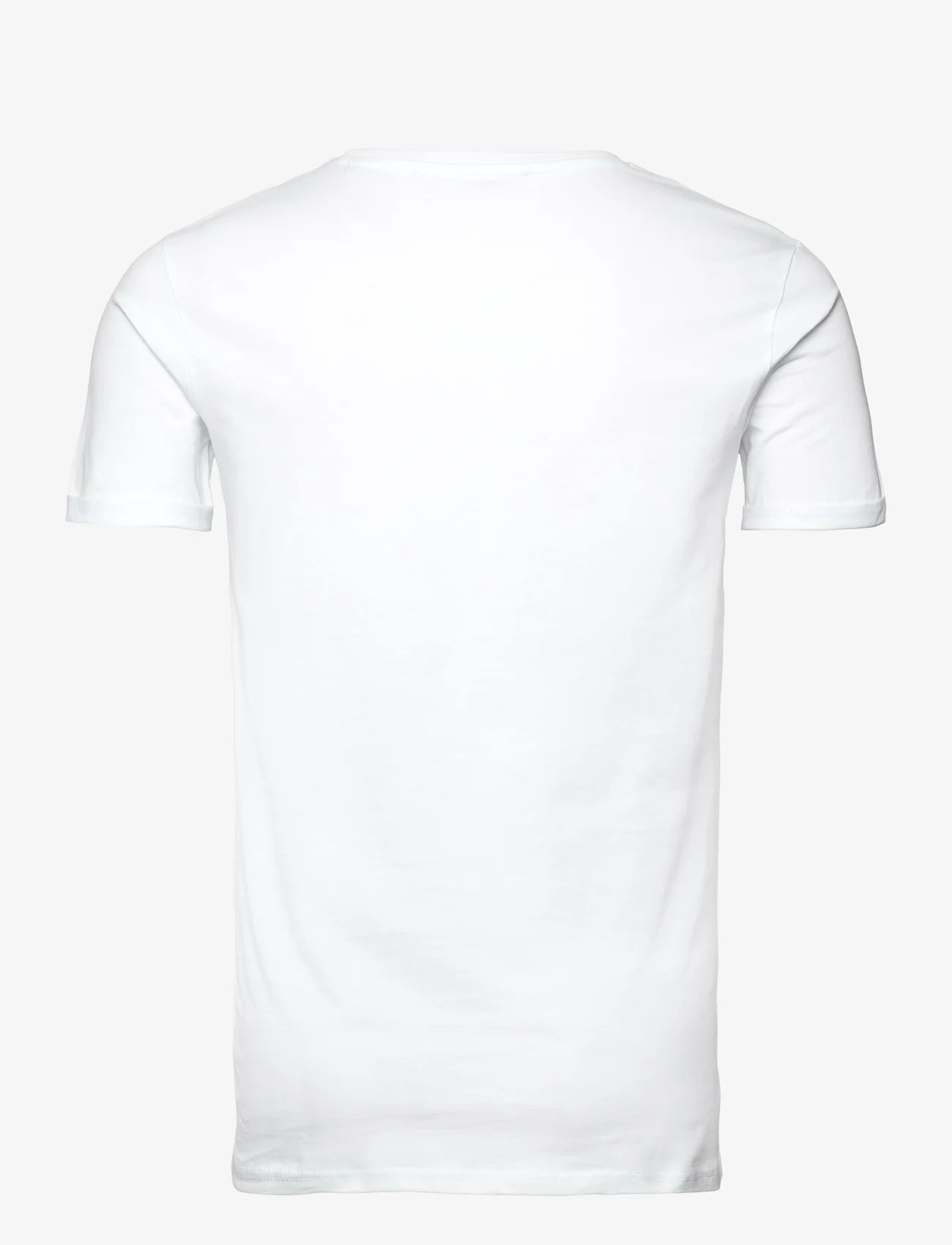 Les Deux - Harmony T-Shirt - lyhythihaiset - white/walut - 1