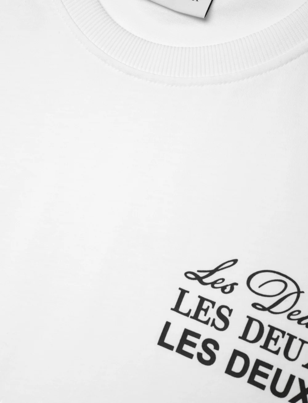 Les Deux - Triple T-Shirt - kortærmede t-shirts - white/black - 2