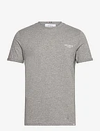 Toulon T-Shirt - LIGHT GREY MELANGE/WHITE