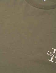Les Deux - Les Deux II T-Shirt 2.0 - korte mouwen - olive night/light platinum - 2