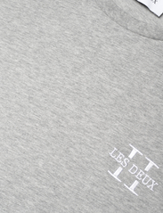 Les Deux - Les Deux II T-Shirt 2.0 - kortärmade t-shirts - light grey melange/white - 2