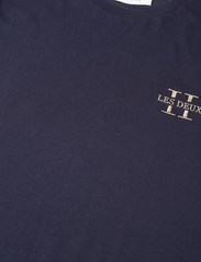 Les Deux - Les Deux II T-Shirt 2.0 - t-krekli ar īsām piedurknēm - dark navy/platinum - 2
