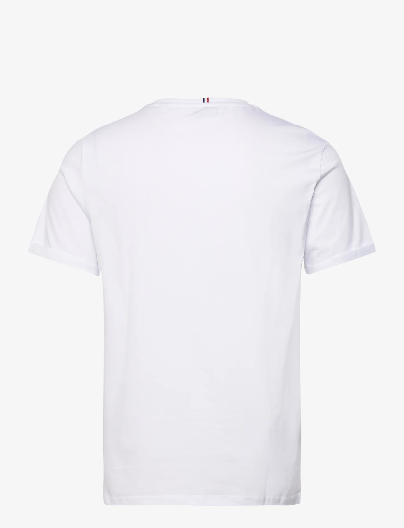 Les Deux - Les Deux II T-Shirt 2.0 - ziemeļvalstu stils - white/dark copper - 1