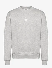 Les Deux - Mini Encore Sweatshirt - swetry - light grey melange/white - 0