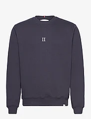 Les Deux - Mini Encore Sweatshirt - sportiska stila džemperi - dark navy/white - 0