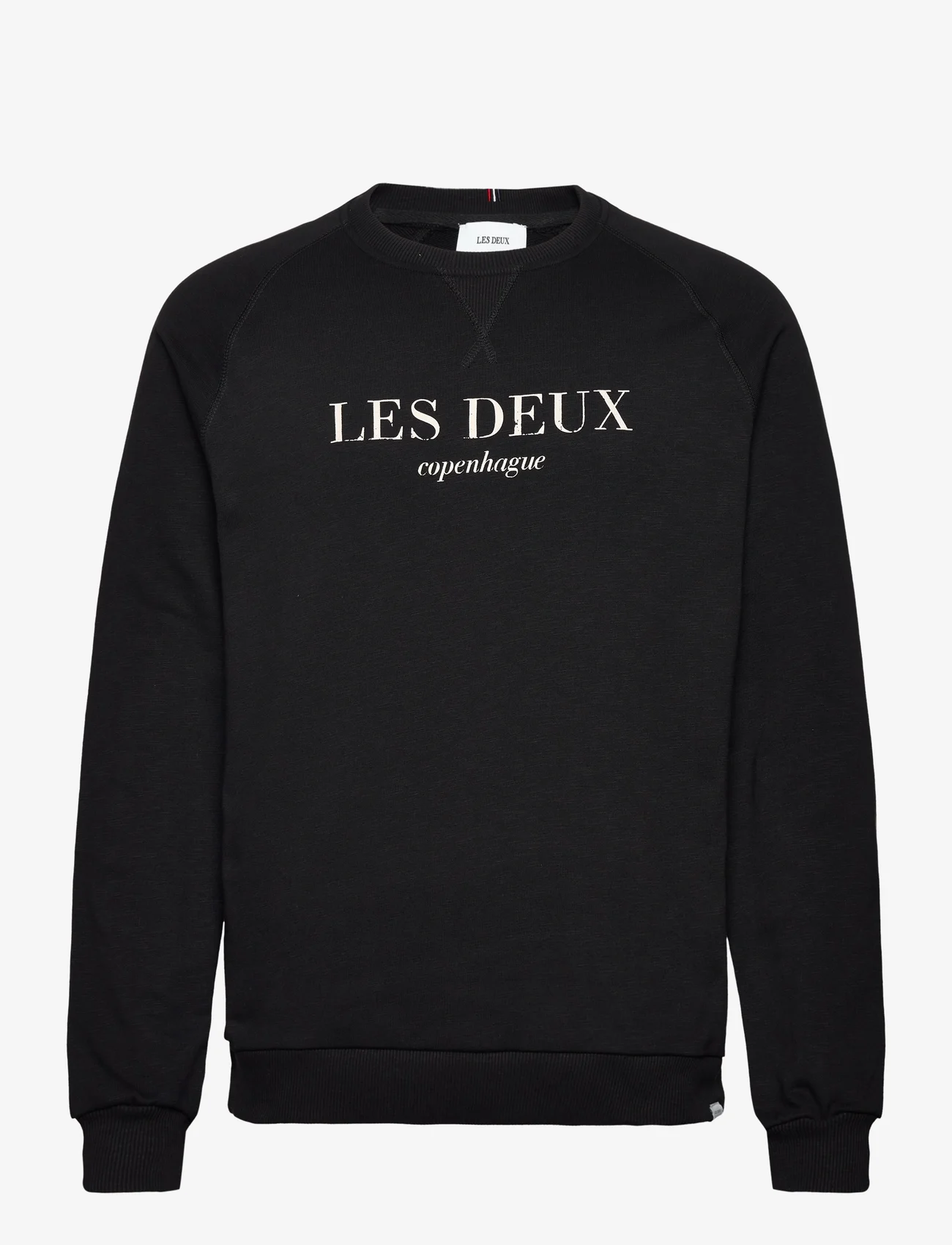 Les Deux - Amalfi Sweatshirt - sweatshirts - black/ivory - 0